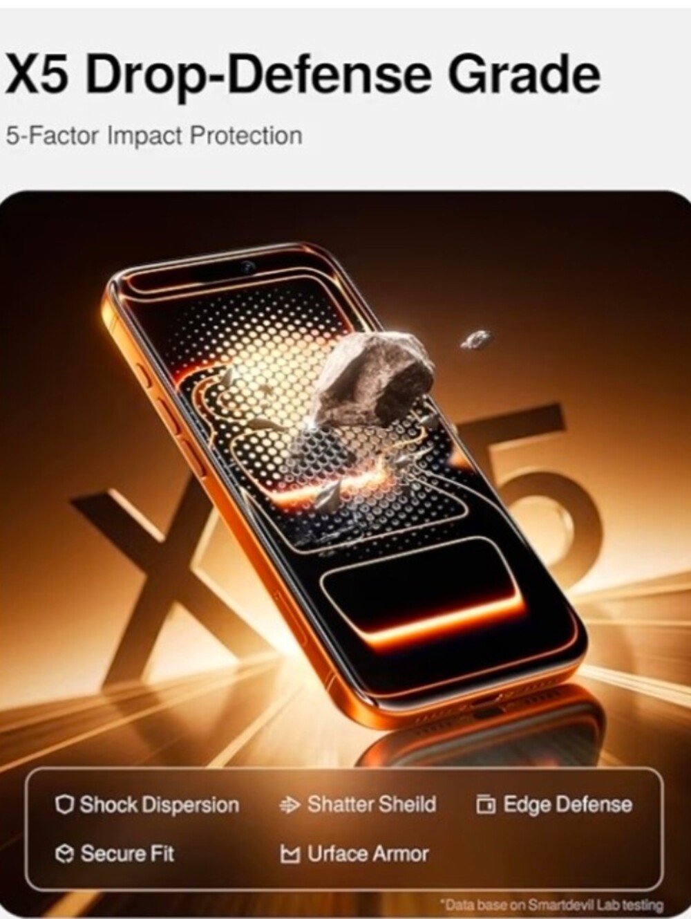 SmartDevil SmartPull Box Tempered Glass Screen Protector Kit - Picture 5 of 7